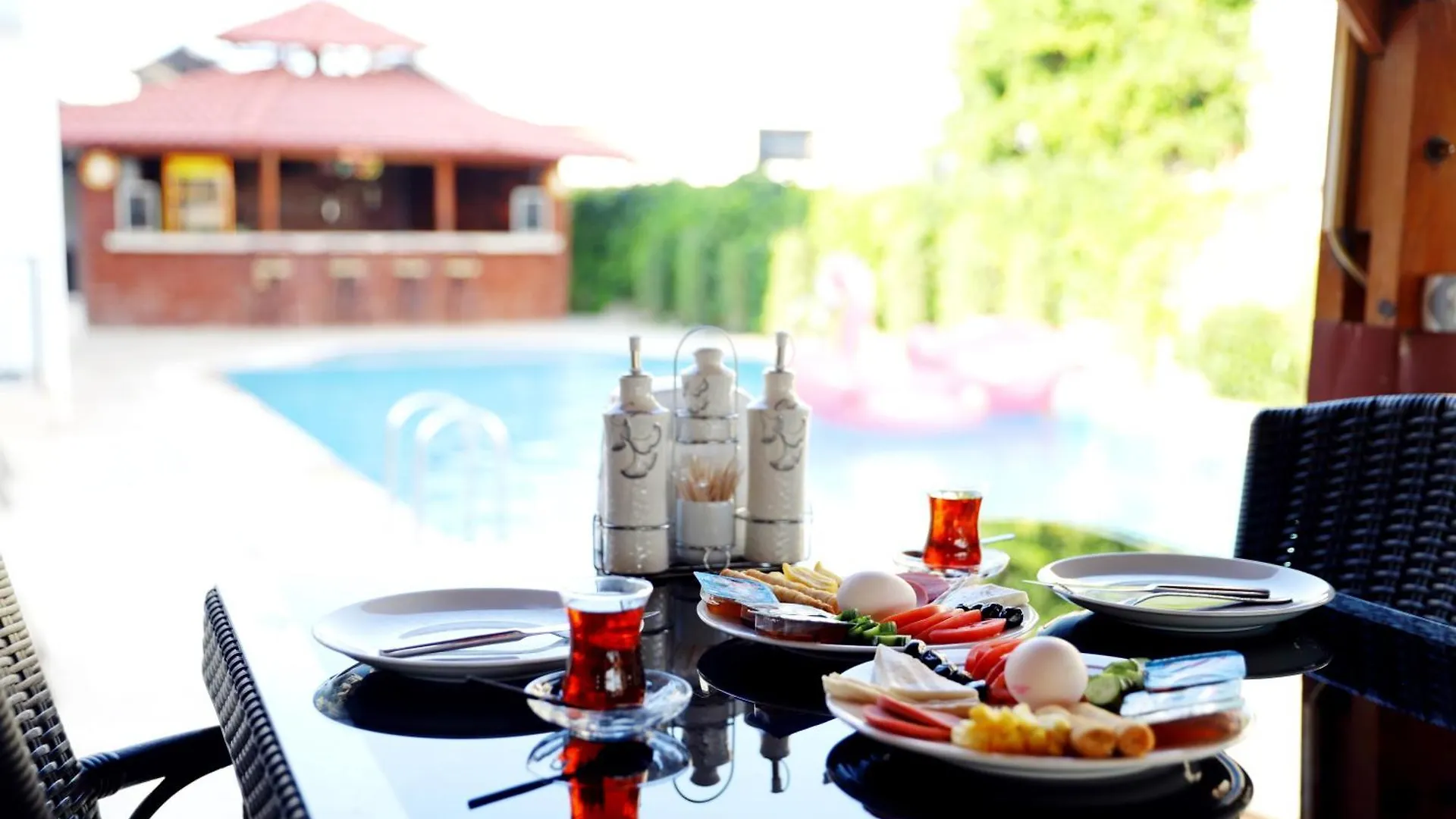 Lägenhetshotell Akin Apart And Hotel Antalya Turkiet